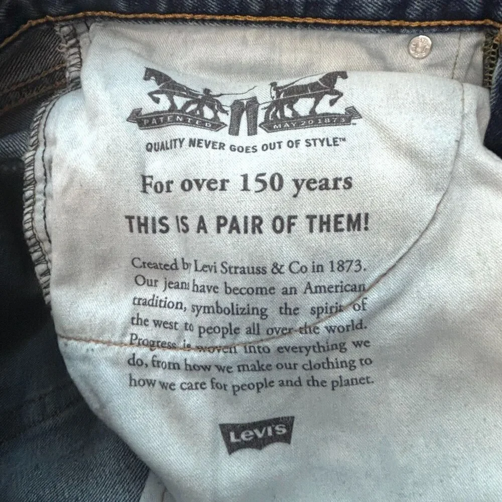 You Get BOTH! Nearly New Levis 550 Jeans W 30 L 29 Relaxed Fit 100% Cotton